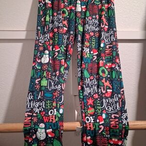 Festive Holiday Pajama Pants